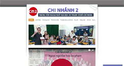 Desktop Screenshot of cn2sp.edu.vn