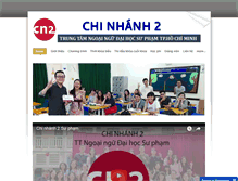 Tablet Screenshot of cn2sp.edu.vn